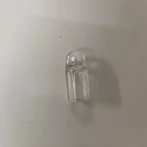 Retail curtain accessories, 17mm Venetian blind sealing hooks, transparent curtain hook accessories (20 pieces) (1/3)