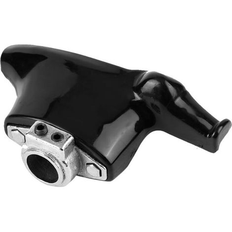 Tête de montage démontable en nylon noir pour machine à changer les pneus, diamètre 30 mm-Crezuo (1/5)