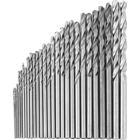 16 pcs 0.8-1.5mm HSS Straight Shank Electrical Tool Twist Drill Bits (1/5)