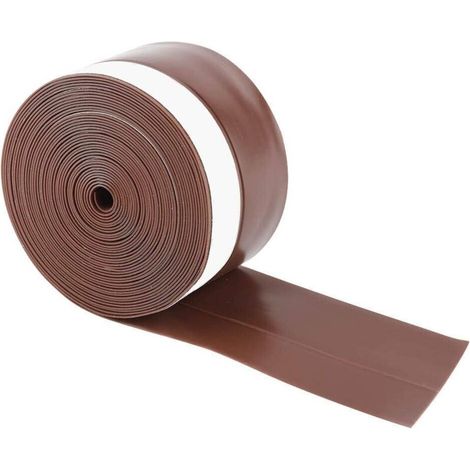 Joint d'étanchéité en silicone 5 m (45 mm), adhésif puissant, anti-poussière et anti-vent, pour portes et fenêtres (1/4)