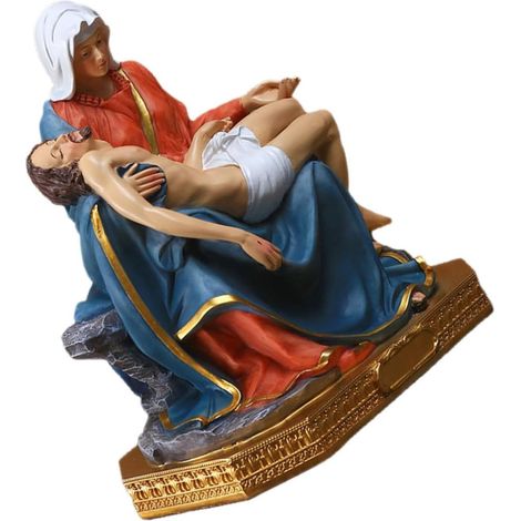 Ornement de Bureau Résine Figurine Décor Religieux Décoration Intérieure Cadeau Artistique (1/5)