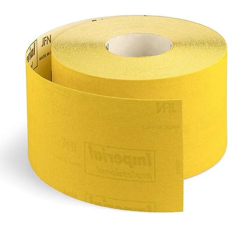 Carta vetrata abrasiva H120 mm Grana P40 vendita a rotolo, 50 metri I-CAR 215040 IMPERIAL