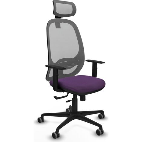 Sedia ufficio piqueras y crespo ergonomica nero supporto lombare (1/2)