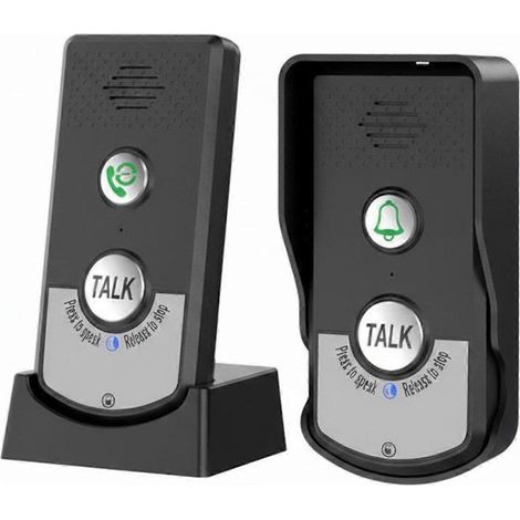 Sonnette d'entrée pour dispositif de communication - Aucune connexion Internet requise (1/5)