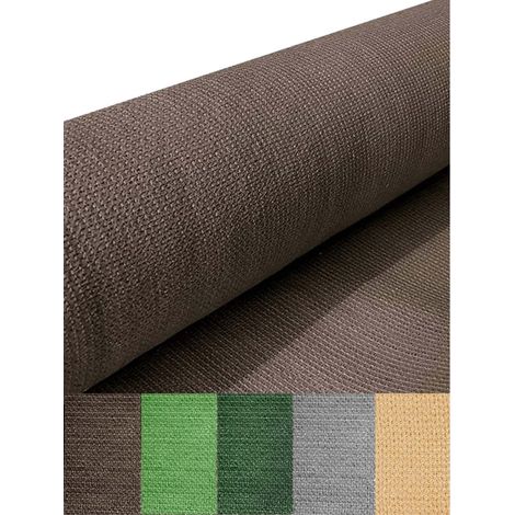 MALLA DE OCULTACION PREMIUM  MARRON 120 GRAMOS   ROLLO DE 1X50 METROS   MALLA PARA VALLADOS     MALLA DE SOMBREO