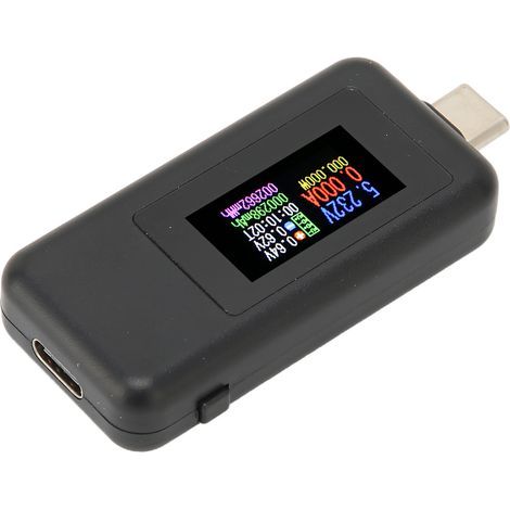 Testeur USB avec détection en temps réel, écran IPS HD, haute précision, stockage hors tension et voltmètre USB (1/5)