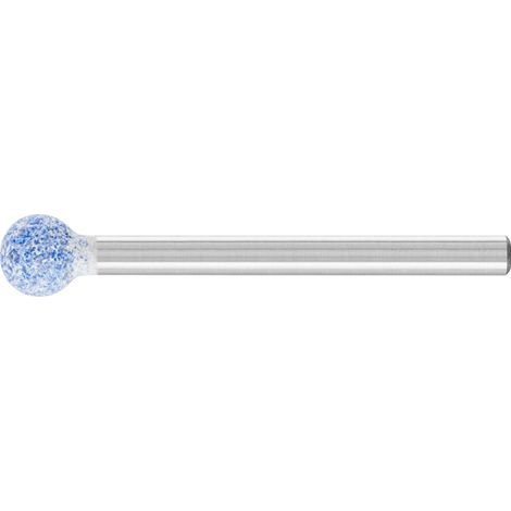 PFERD TOOLS TOUGH Schleifstift Kugel Ø 6x6 mm Schaft-Ø 3 mm CO60 für schwer zerspanbare Werkstoffe 10 Stk (1/4)