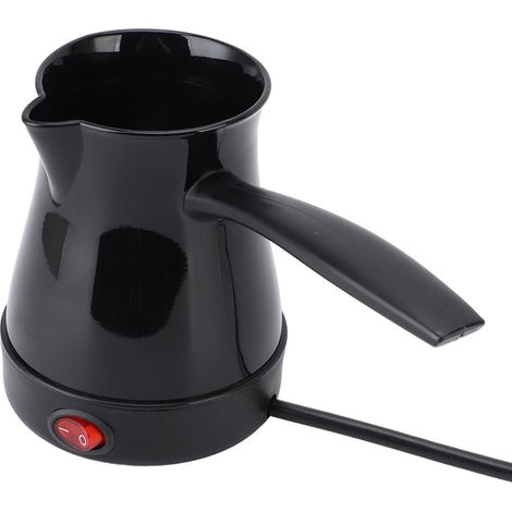 Cafetiere Turque electrique, 600W 300ML Machine a cafe Turque Preparez Rapidement Cafetiere a Expresso Pot a Lait, pour cafe the et Vin Jaune Maison Bureau (BLACK) (1/5)