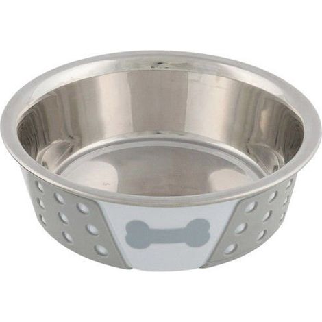 TRIXIE BOL EN ACIER INOXYDABLE AVEC SILICONE 25257 (1/3)
