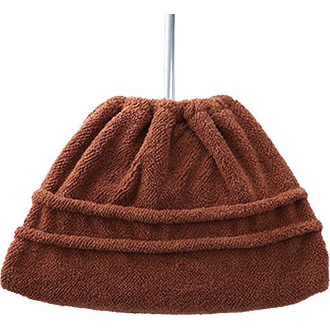 1 Housse de balai microfibre corail épaisse grande taille absorbante pour nettoyage maison poussière (1/5)