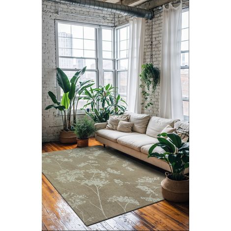 TAPPETO - FUNGHI COLLEZIONE BENEFFITO - PERGAMENA - Tappeto - GRIGIO - 240x340cm