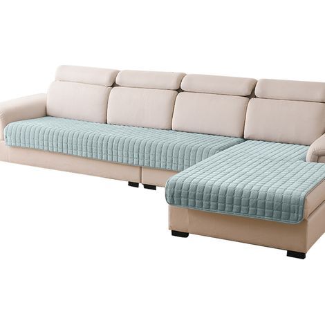 Housse de canapé en flanelle pour 1, 2, 3 ou 4 places, housse de canapé, housse de canapé d'angle, plaid de canapé, housse de canapé antidérapante (1/5)