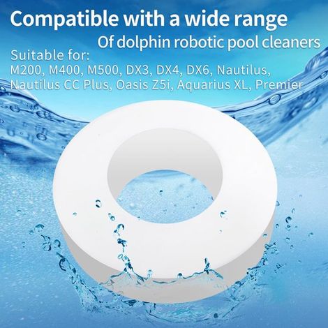 anillos de escalada para ruedas de escalada n.° 6101611-R4. Repuesto adecuado para el robot limpiafondos Maytronics Dolphin. Compatible con M200 (1/4)