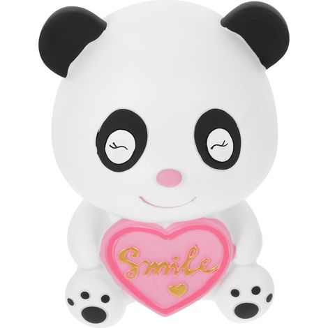 Tirelire Fantaisie Panda en Vinyle, Boîte à Pièces Décorative (1/5)
