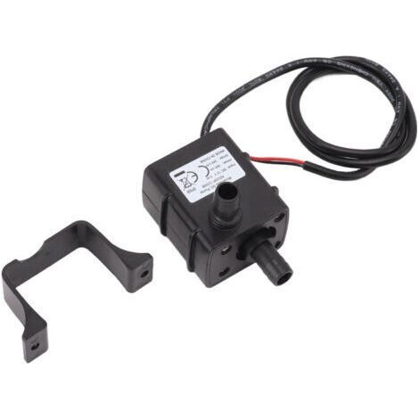 12V DC brushless motor mini submersible pump with water cooling, low-noise micro centrifugal pump for landscape fountains (1/4)