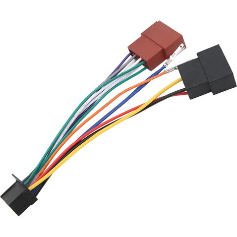 Connecteur adaptateur faisceau câblage ISO autoradio stéréo remplacement pour Pioneer ancien système audio (1/5)