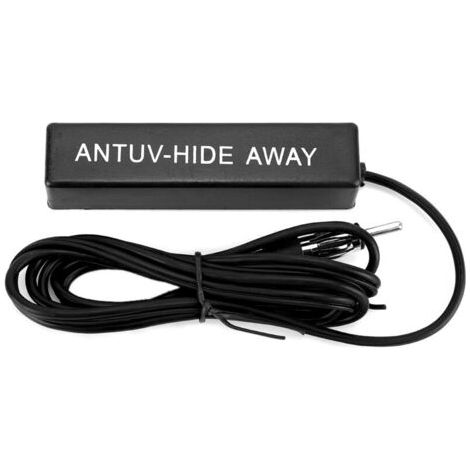 Antenne cachée universelle de signal aérien de radio stéréo de voiture améliorée noire (1/5)