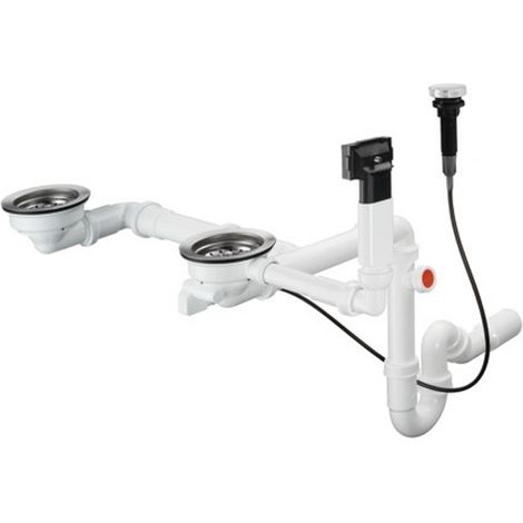 HANSGROHE 43938000 Automatische Ab- und Überlaufgarnitur