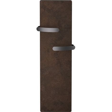 Sèche-serviettes électrique KERAMOS HUG Nativ 1000W Terre de mars - INTUIS SIGNATURE K164733 (1/4)