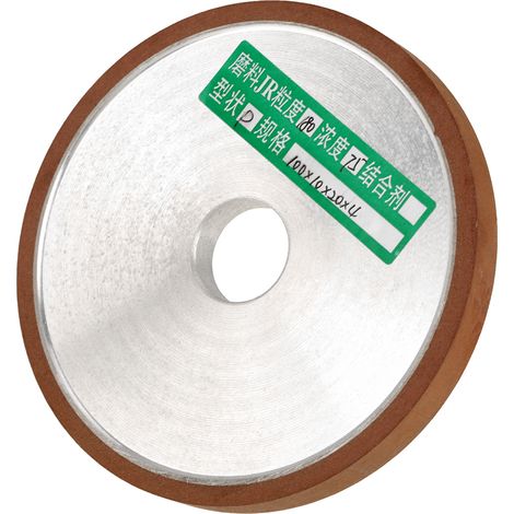Diamantschleifscheibe 10020104, Körnung 180, 10 mm Dicke, 20 Löcher (1/5)
