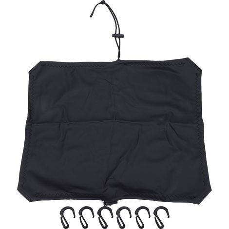 Wasserdichtes, elastisches Gepäcknetz für Motorräder, Helmabdeckung mit 6 Haken, Regenschutz für Motorradgepäck (1/5)