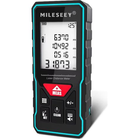 Télémètre Laser Numérique X6, Rechargeable USB, Mesure Distance Surface Volume, 6m