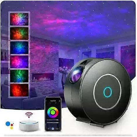 Tuya WiFi intelligenter HD-Sternenhimmelprojektor mit intelligenter Sprachsteuerung und App-Anpassung – ideales Geschenk für Zuhause (1/4)