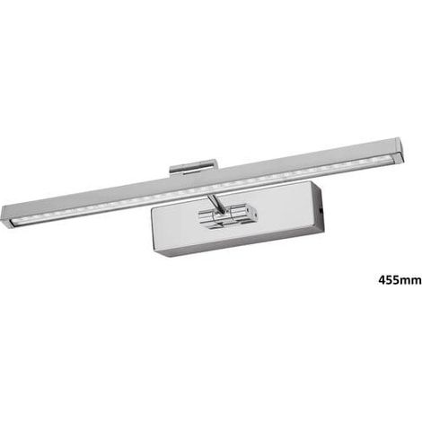Applique tableau/miroir LED 8W chrome Rabalux 3650 3000K