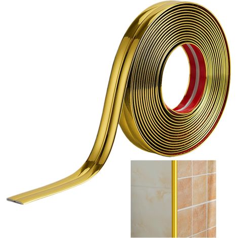 Protections d'angle de 5 m, bandes adhésives, moulures de finition pour angles, protection de sécurité robuste, cache décoratif pour murs, maison, jardin, couloir, bureaux, escaliers