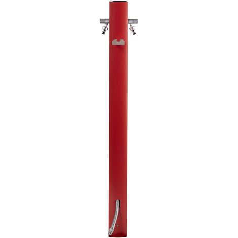 AQUAPOINT - TOTEM 407R - Colonnina idrica colore Rosso corallo (1/5)