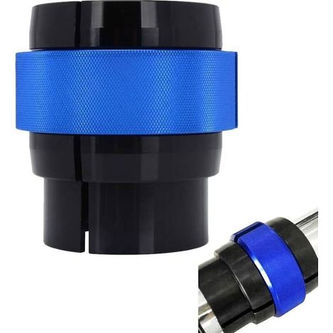 47mm-48mm Outil Fourche Moto,Joint SPI Fourch Moto Outil Montage Joint SPI Fourche pour Pit Dirt Bike Motocross Enduro Supermoto Vélos de Rue-Bleu (1/4)