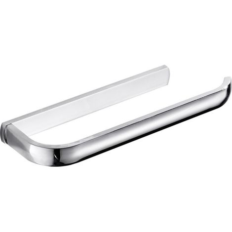Wall-mounted towel rack, suitable for bathroom, kitchen, office, etc., 290 x 88 x 26 mm (glossy chrome) (1/5)