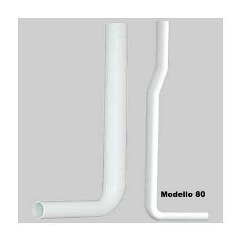 TUBO DI SCARICO PER CASSETTA A ZAINO - mm 350x245 Ø 50x40