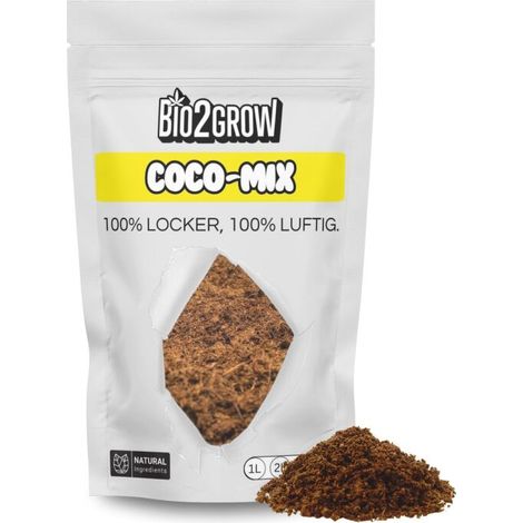 Bio2Grow Coco 20 Liter – Kokos Substrat Erdmischung (1/5)