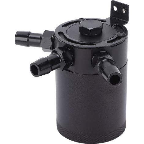 Ölverteiler mit 3 Anschlüssen und Luftfilterventil, universelle Aluminiumlegierung, 10mm 15mm Schnittstelle für Pkw. (1/5)