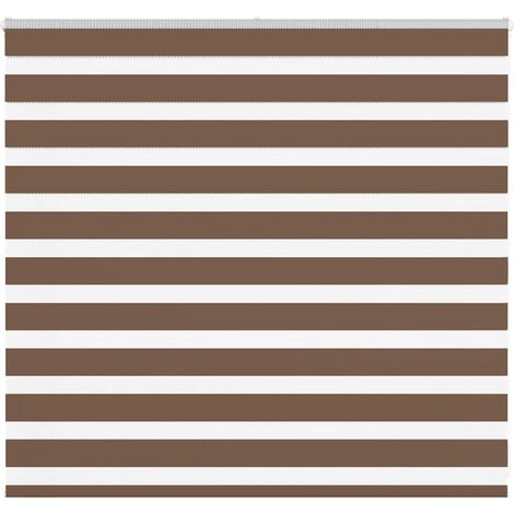 Doppelrollo Braun 155x100 cm Stoffbreite 150,9 cm Polyester