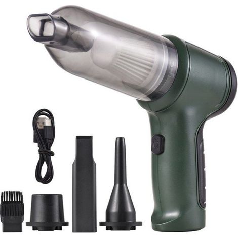 Aspirateur Portable - 9000 Pa - USB Rechargeable - Pour Voiture Maison Bureau - 200 Ml - 120 W (1/5)