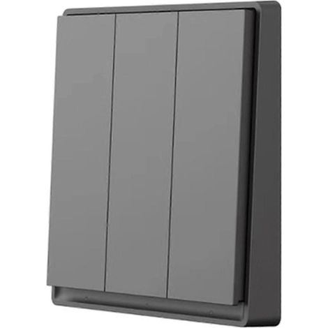 Interrupteur mural intelligent E1 ZigBee 3.0 pour maison connectée, compatible avec l'application Mi Home (sans neutre). (1/5)