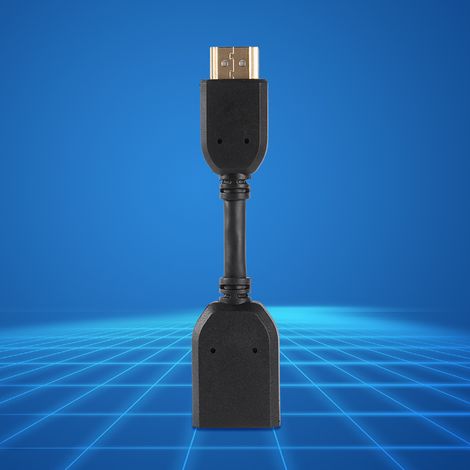 4-teiliges High-Speed-HDMI-1.4-Verlängerungskabel, Stecker auf Buchse, vergoldet, für Fernseher und Computer (1/5)