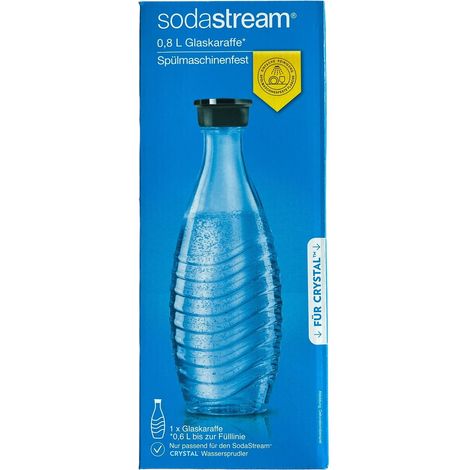 Sodastream Glaskaraffe 0,6 Ltr., für Penguin- und Crystal-Sprudler (1/4)