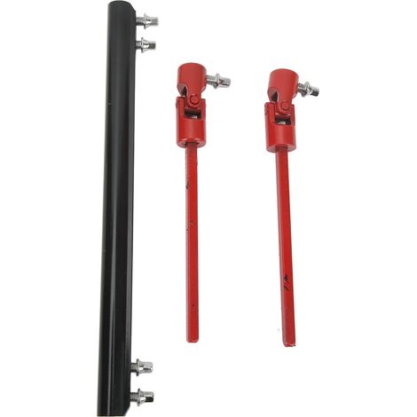 Doppelwellen-Batteriesteuerungs-Verbindungsstange – Professionelle schwarze Metall-Verbindungsstange (1/5)
