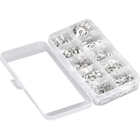 Kit de 320 connecteurs à fourche en cuivre non isolés pour câbles de batterie et connexions électriques (1/5)