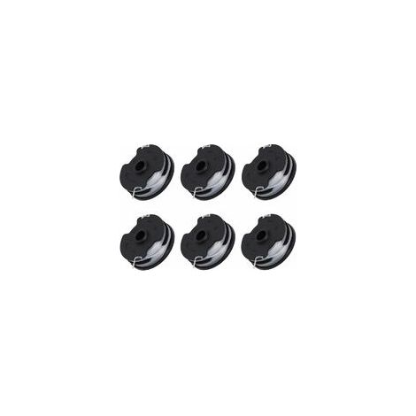 Lot de 6 bobines de rechange pour débroussailleuse sans fil Parkside PRTA 20-Li C3 IAN351753 (1/4)