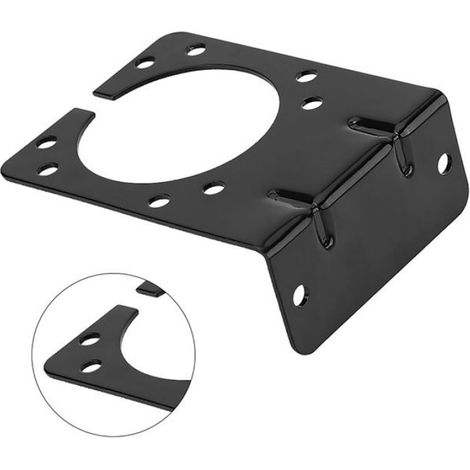 Support Connecteur Remorque - 7 Broches - Métal Noir - Pour Socket American Style - 1 Pièce (1/5)
