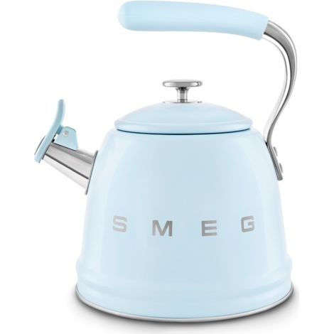 SMEG Bouilloire sifflante Bleu - WKF01PB (1/3)