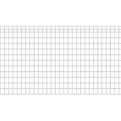 Kit complet 20 m de rouleau grillage soudé PVC - Maille 100x75mm - Fil 2,1mm - Hauteur 1,50 m