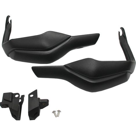 VURAHOME - Protège-mains de moto Protège-mains en plastique Protège-mains Remplacement de pare-brise pour X-ADV 750 2017-2020 (Noir) (1/5)