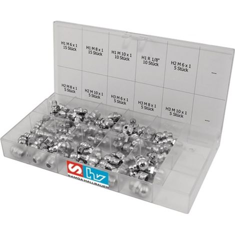 Nom Assortiment de graisseurs Samoa-Hallbauer 80 pièces - 41497