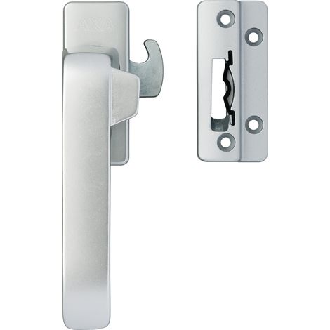 AXA Fensterschloss - Sicherheitsfenstergriff - Zylinder - Links nach außen drehend - Aluminium - gleichschließend (1/5)