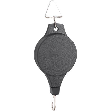 Gancio estensibile per appendere vasi di fiori, supporto per piante, sostegno da giardino per piante in vaso, elevata capacità di carico